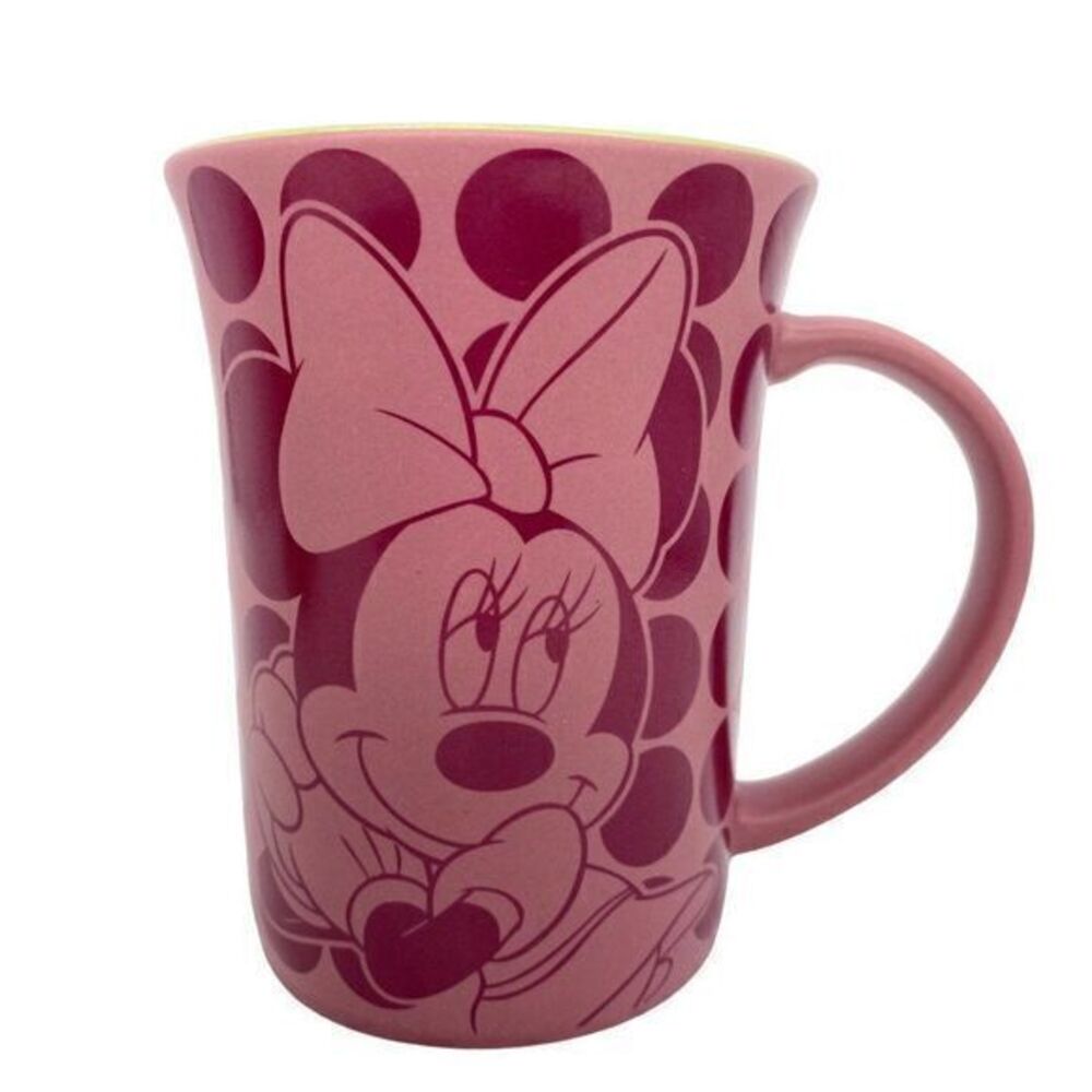 Disney Parks Walt Disney World Minnie Mouse Pink Polka Dot Mug